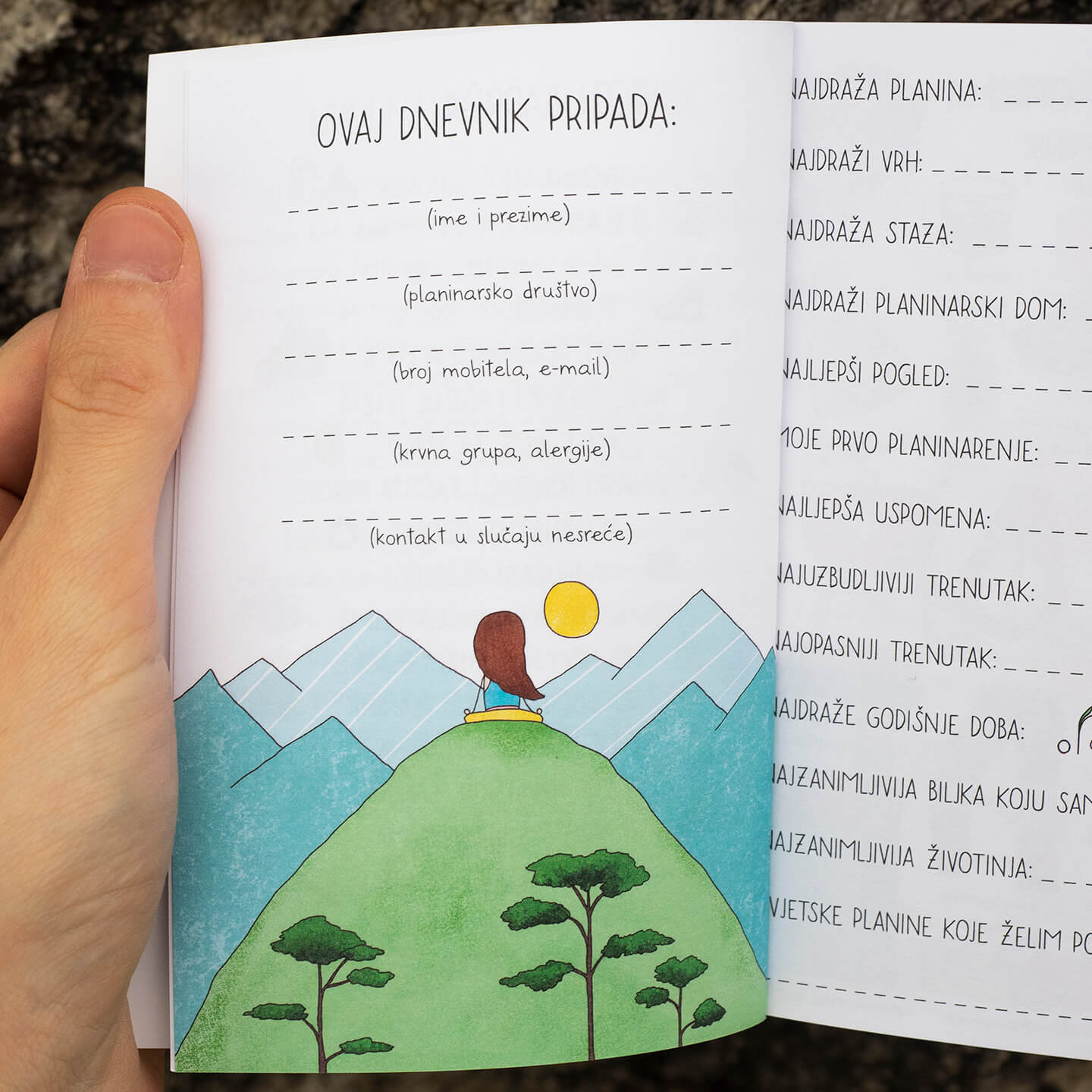 Ilustrirani planinarski dnevnik - Image 3